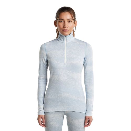 Icebreaker W Merino 260 Oasis Vertex LS Half Zip Chillwave